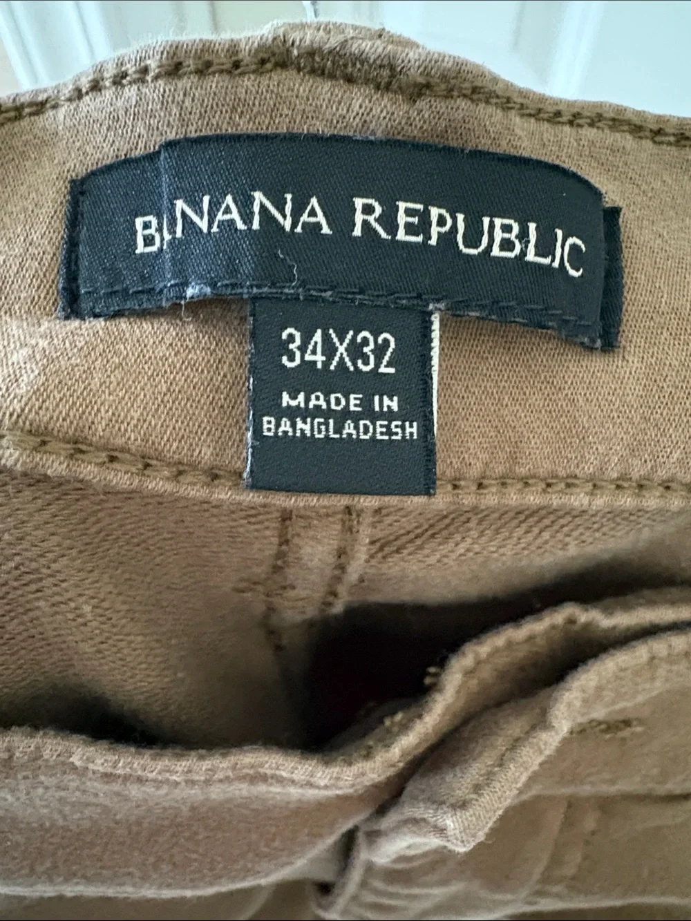 Banana Republic Men's Straight-Leg Jeans in Brown